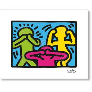 【出荷区分C】キース・ヘリング　Keith Haring: Untitled, 1989 (no evil)　【アートポスター】｜artposters