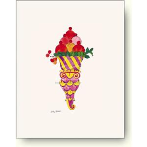 出荷区分B】アンディ・ウォーホル アイスクリーム・デザート 赤と