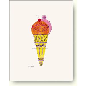 アンディ・ウォーホル、アイスクリーム デザート、海外版・希少画集・額装画 出荷区分B】アンディ・ウォーホル アイスクリーム・デザート 赤