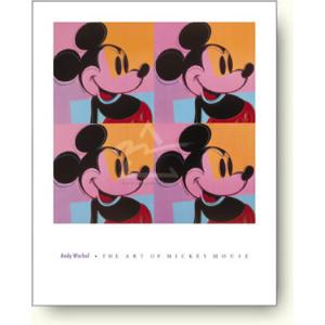 【出荷区分D】アンディ・ウォーホル：ミッキーマウス　Andy Warhol: Mickey Mous...