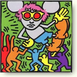 出荷区分D】アンディ・ウォーホル：ミッキーマウス Andy Warhol