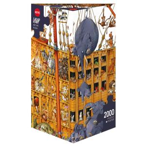 HEYE Puzzle ヘイパズル 25475 Jean-Jacques Loup : Arche Noah (2000 pieces)｜artpuzzle