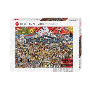 ジグソーパズル・HEYE PUZZLE・ヘイパズル 29848 Alex Bennett : British Music History 2000 ピース｜artpuzzle