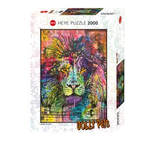 ジグソーパズル・HEYE PUZZLE・ヘイパズル 29894 Dean Russo : Lion's Heart 2000 ピース｜artpuzzle