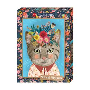 1000ピース HEYE PUZZLE ヘイパズル Mia Charro : Pretty Feline 50×70cm 30000｜artpuzzle