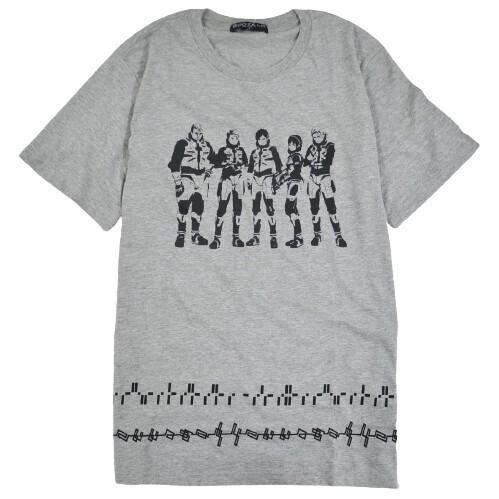 GODZILLA ゴジラ 怪獣惑星 半袖Tシャツ Mサイズ グレー AC-075