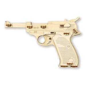 アーテック 木製輪ゴム銃 単発式 工作の詳細画像1