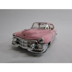 KINSMART ダイキャストミニカー 1953 Cadillac Series 62 Coupe 1/43 キャデラック ピンク｜artrenge