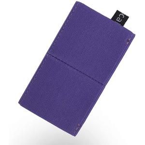 Syoku レザー フラグメントケース チェーン付 パープル カードケース