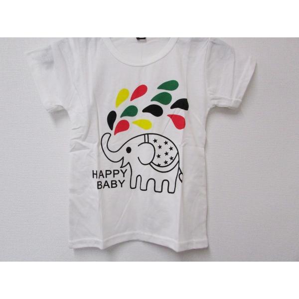 ゾウ柄　キッズTシャツ　サイズ80ｃｍ