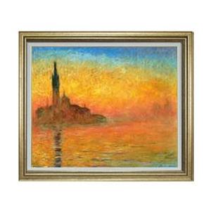 油絵　クロードモネ　Ｆ８号　新品未使用 楽天市場】【油絵 直筆仕上げ】クロード・モネ サンタドレスの