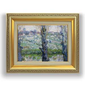 油絵 ルノワールの名作_ 花咲く小道 MA1634 : 絵画制作専門