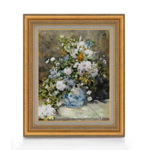 ルノワール ワーグモントのバラ F20 【油絵 直筆 複製画】【油彩 国内