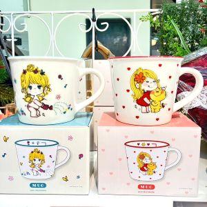 水森亜土 九谷焼 豆皿 「ハナ」食器/皿/あどちゃん/亜土ちゃん/アート