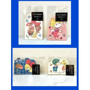 【水森亜土】ダイカットステッカー/〈全4種類〉/...の商品画像