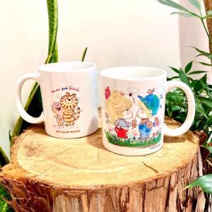 【水森亜土】ビッグマグカップ『カップル』〈約3...の詳細画像2