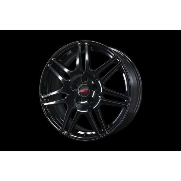 【フォレスター・ＳＬ】ＳＴＩホイールセット18インチ 7.0J（ブラック）【スバル部品】FOREST...