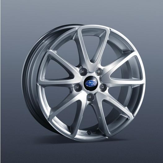 【ＳＵＢＡＲＵ　ＷＲＸ・ＶＡ】ＳＡＡ １７インチアルミホイール（シルバー）（Ｓ４用）【スバル純正】★...