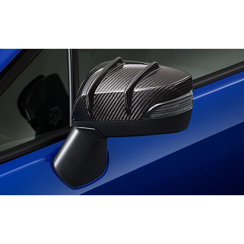 【ＳＵＢＡＲＵ ＷＲＸ・ＶＡ】ドライカーボン製エアロドアミラーカバー(TYPE RA-R用)【スバル...