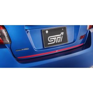 【ＳＵＢＡＲＵ・ＷＲＸ】ＳＴＩトランクリッドガーニッシュ（チェリーレッド）【スバル】 WRX STI...