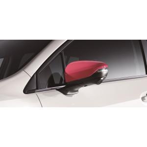 スバル　レヴォーグ　STIドアミラーカバー　チェリーレッド VN型　VB型　美品 レヴォーグ 右側 ドアミラーカバー(STI チェリーレッド