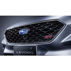 レヴォーグ フロントグリルLEDエンブレム STI(クリスタル