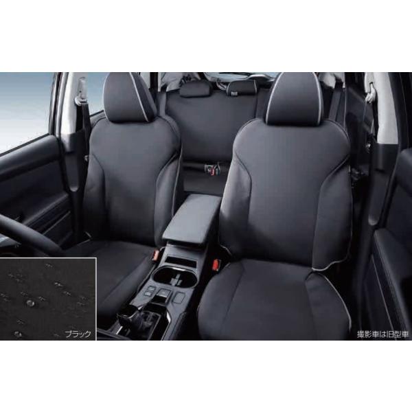 【ＳＵＢＡＲＵ・ＸＶ／ＧＴ】オールウェザーシートカバー（ブラック）【スバル純正】★F4117FL00...