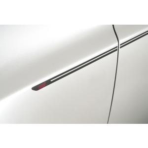 【ＳＵＢＡＲＵ  ＸＶ・ＧＰ】ＳＴＩピンストライプセット（ダークグレー）【スバル部品】★ ST910...