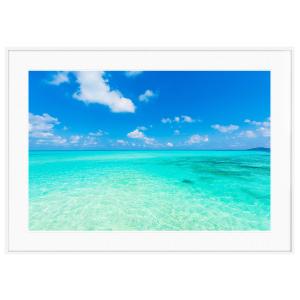 夏写真 沖縄 美しい宮古島の海 インテリアアート...の商品画像