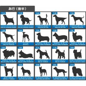 多頭飼い 3頭 3匹 犬 ステッカー 【Mサイ...の詳細画像5
