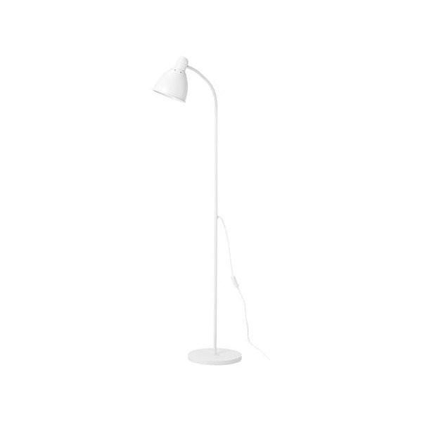 イケア/IKEA/LED電球付き フロアランプ ホワイト/読書 ランプ フロアライト/スタンドライト...