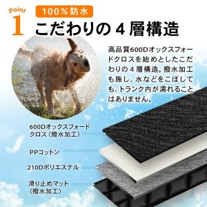 ラゲッジマット ペット ペット用ラゲッジマット...の詳細画像5