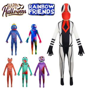 ハロウィン Halloween Rainbow friend 仮装 コスプレ コスプレ衣装 子供服 スーツアクター 5色 プレゼント パーティー 怖い かわいい 学園祭 お化け屋敷｜aru-store