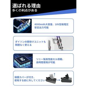 【5倍ポイント還元】ダイソン バッテリー 互換...の詳細画像5