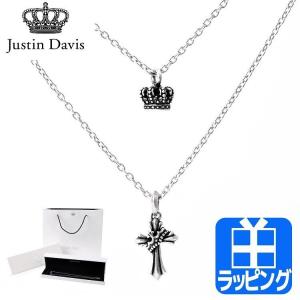 ジャスティンデイビス ネックレス クロス アクセサリー メンズ レディース Justin Davis DUALISM SNJ842