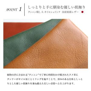 本革 サコッシュ 姫路レザー 日本製 ショルダ...の詳細画像1