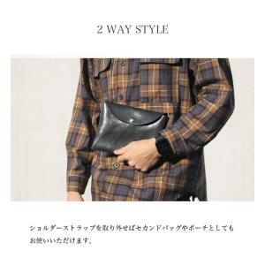 本革 サコッシュ 姫路レザー 日本製 ショルダ...の詳細画像5