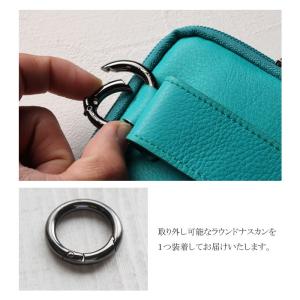 在庫処分 ウエストポーチ 本革 レザー 革 ベ...の詳細画像4