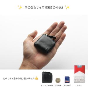 本革 コインケース ミニ 小さい 極小 スリム...の詳細画像4