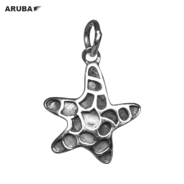 ペンダントトップ シルバー925 ヒトデ 希望 縁起 南国 夏 海 沖縄 石垣 宮古 シルバー ペン...