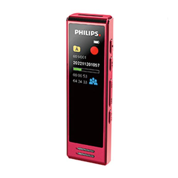 新品　リニアPCM録音に対応　手のひらサイズのICレコーダー／MP3プレーヤー「PHILIPS VT...