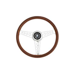 NARDI ステアリング クラシックウッドポリッシュ ウッド/グロッシー