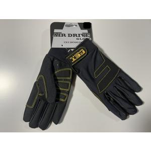 ★FET　AIR DRIVE　GLOVE　エアドライブグローブ　BK/BK　M/L　在庫有り