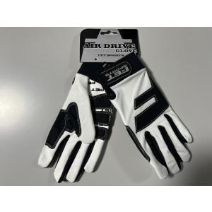 FET　AIR DRIVE　GLOVE　エアドライブグローブ　WHT/BLK　M/L　在庫有り