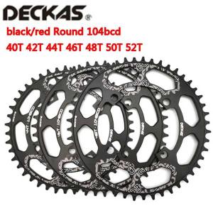 Deckas-ラウンドマウンテンバイク104bcd 40/42/44/46/48/50/52 t 8〜12スピードのアルミニウムチェーン用｜arucusshop