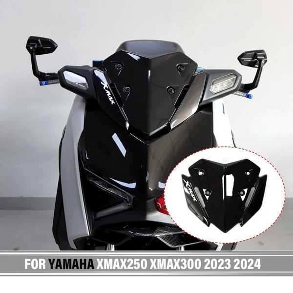 二輪車用ガラスデフレクター ヤマハ用ウィンドスクリーン xmax125 2024 x max250 ...