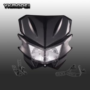 ユニバーサル  KAWASAKI KLX 110 KLX 150 2022 モトクロス 12v 35w ヘッドライト ブラック｜arucusshop