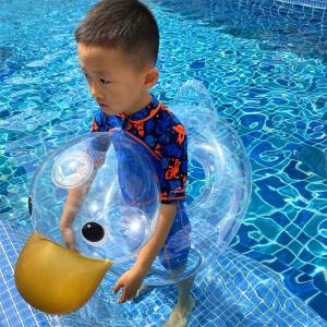 浮き輪 ベビーフロート アヒル ダック フロー...の詳細画像3