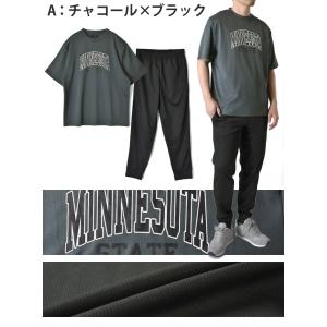 上下セット ドライ メンズ 吸汗速乾 半袖Tシ...の詳細画像5