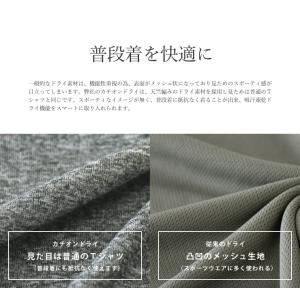 半袖Tシャツ メンズ 接触冷感 吸汗速乾 ドラ...の詳細画像3